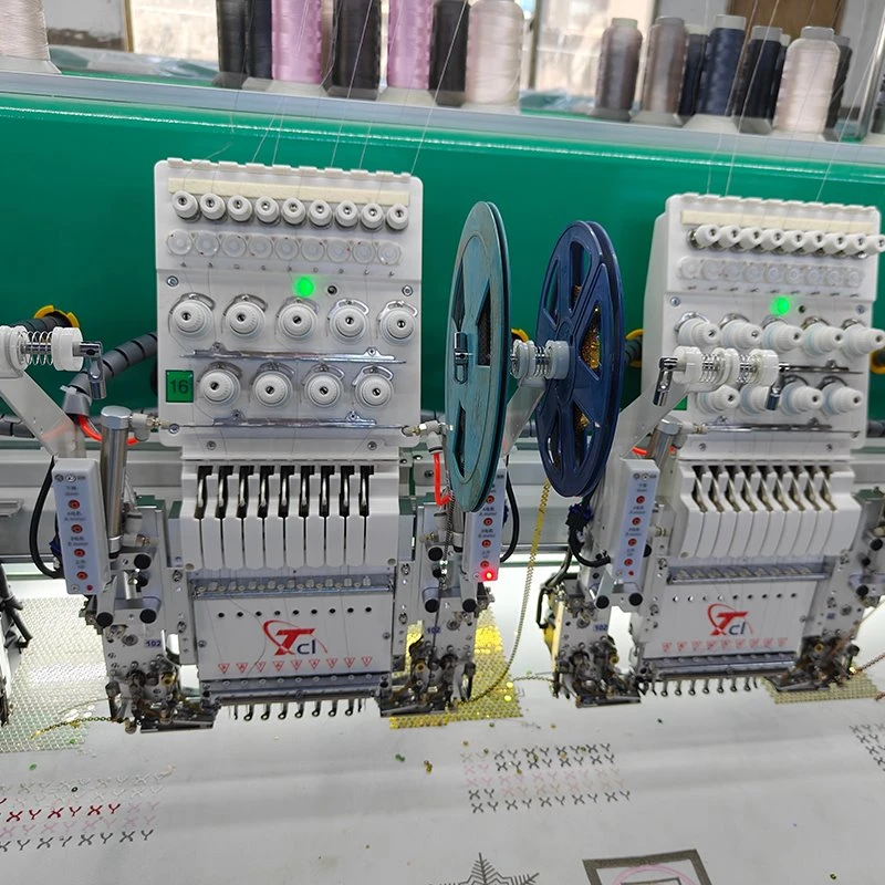 High-speed Double Sequin Automatic Computerized Embroidery Machine